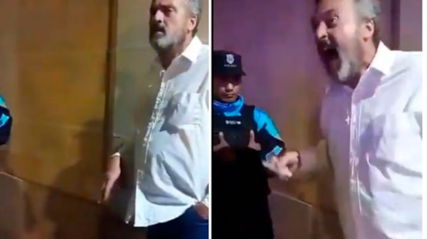 Video: violenta reacción de un conductor con un agente de tránsito tras dar positivo de alcoholemia