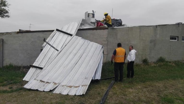 Viento y tierra en Córdoba: hay destrozos y heridos