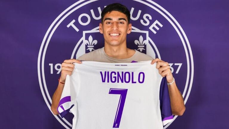 Vignolo jugará en el Toulouse de Francia.