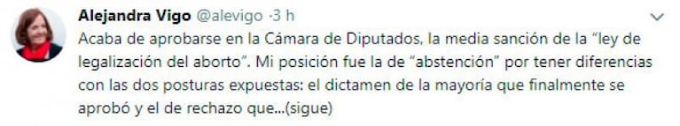 Vigo tras la abstención: “La mujer no puede decidir libremente sobre su cuerpo”