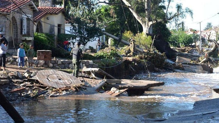 Villa Allende: vecinos advierten por una obra sobre el arroyo Saldán y temen otra inundación