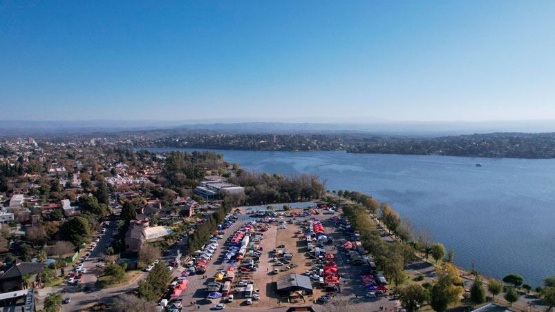 Villa Carlos Paz fue uno de los destinos más elegidos.