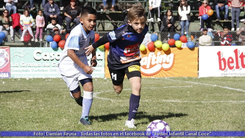 Villa del Rosario festejó ante Laborde. 