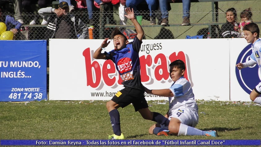 Villa del Rosario festejó ante Laborde. 