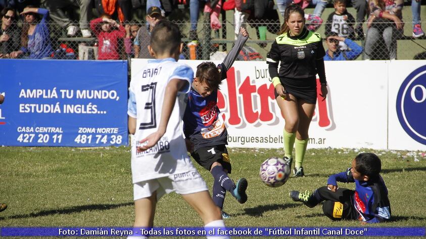 Villa del Rosario festejó ante Laborde. 