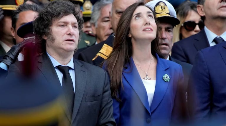 Villarruel cruzó a Milei en redes