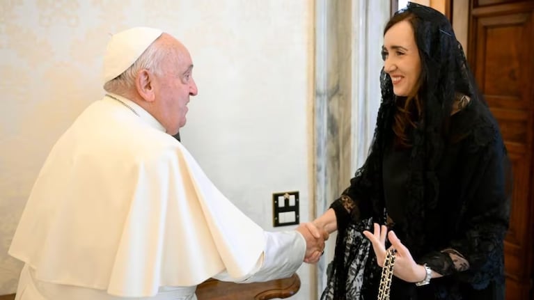 Villarruel y el Papa se vieron en octubre del año pasado.