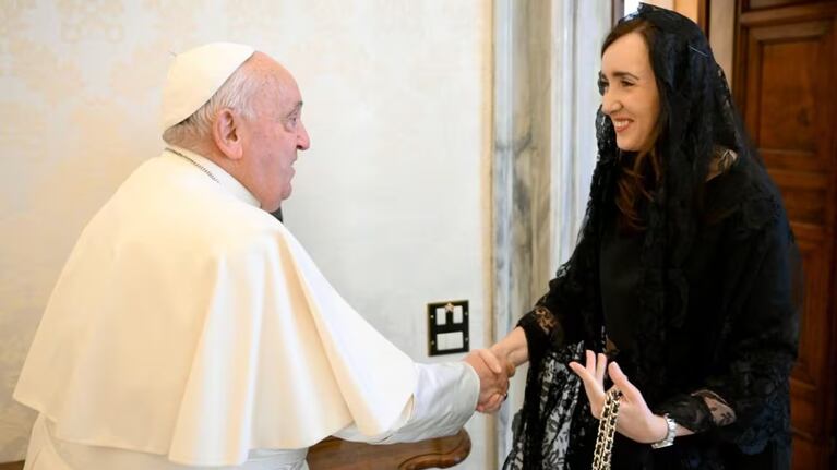 Villarruel y el Papa se vieron en octubre del año pasado.