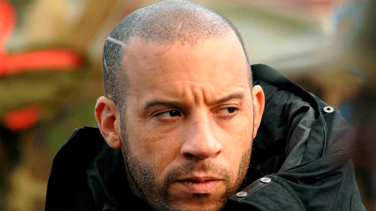 Vin Diesel también está usando la micropigmentación capilar para disimular la falta de cabellera.