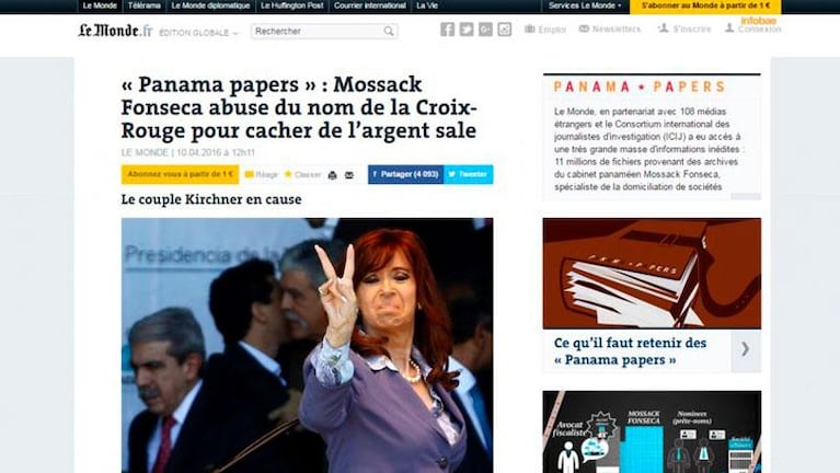 Vinculan a Cristina Kirchner con una maniobra de lavado de dinero