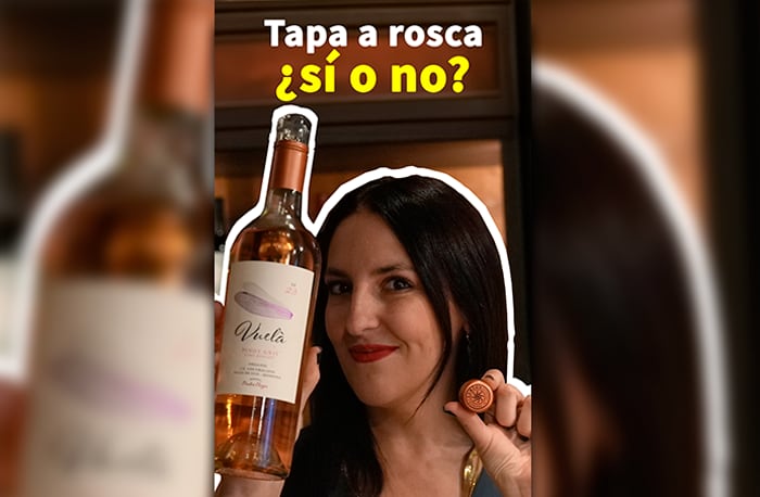 Vino el viernes con tres opciones con tapa a rosca fáciles de beber.