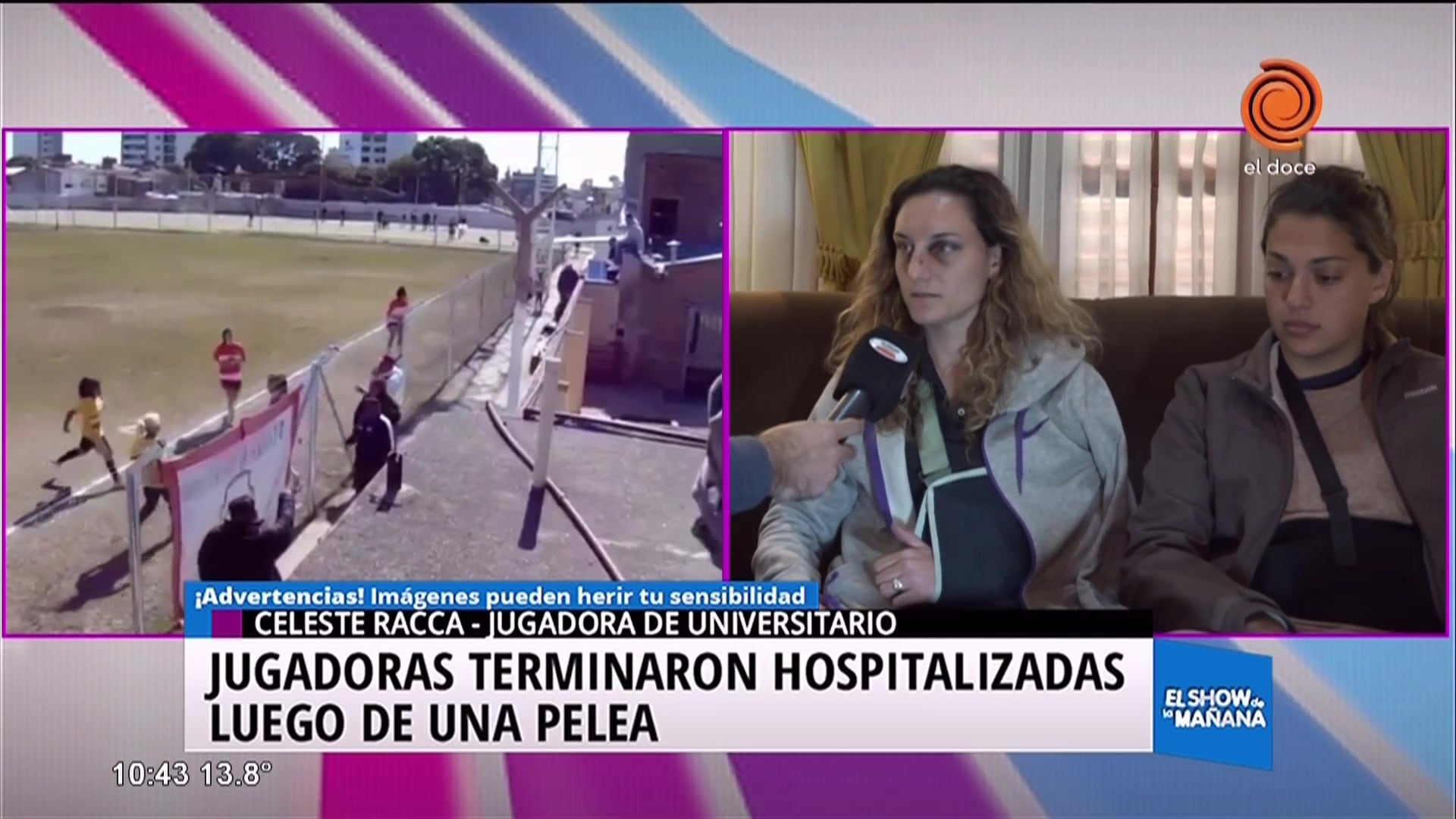 Violencia en la liga femenil de fútbol