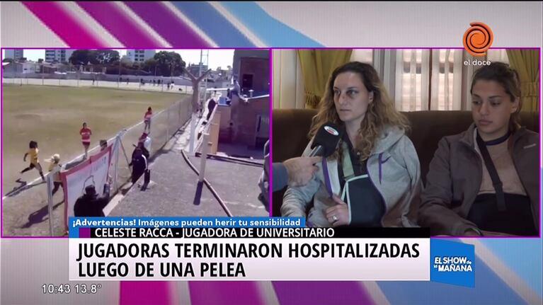 Violencia en la liga femenil de fútbol