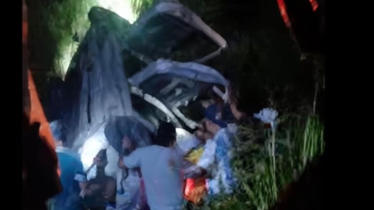Violento accidente en Salta. Imagen. El Tribuno.
