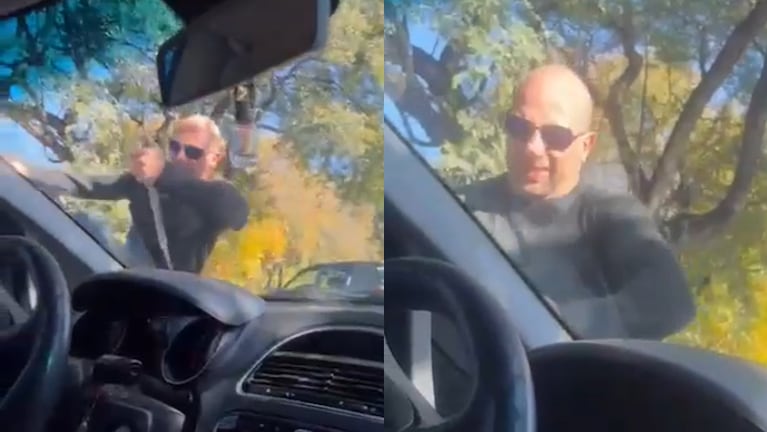 Violento ataque tras un altercado de tránsito.