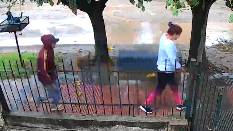 Violento robo en barrio Guiñazú.