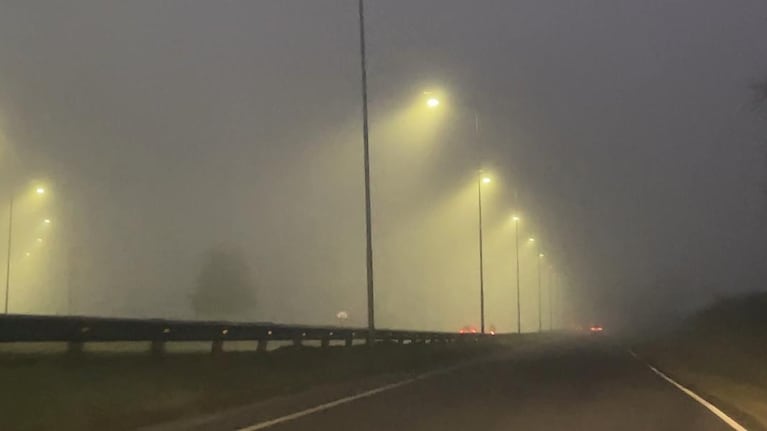 Visibilidad reducida en varias rutas de Córdoba. Foto: Belén Dalmazzo / ElDoce.