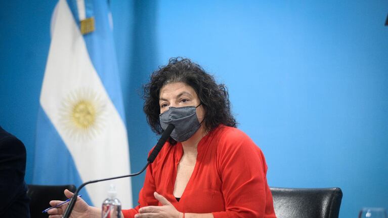 Vizzotti celebró el aval del instituto Gamaleya para la producción local de la vacuna rusa.