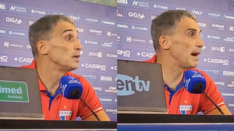 Vojvoda estalló en conferencia de prensa.