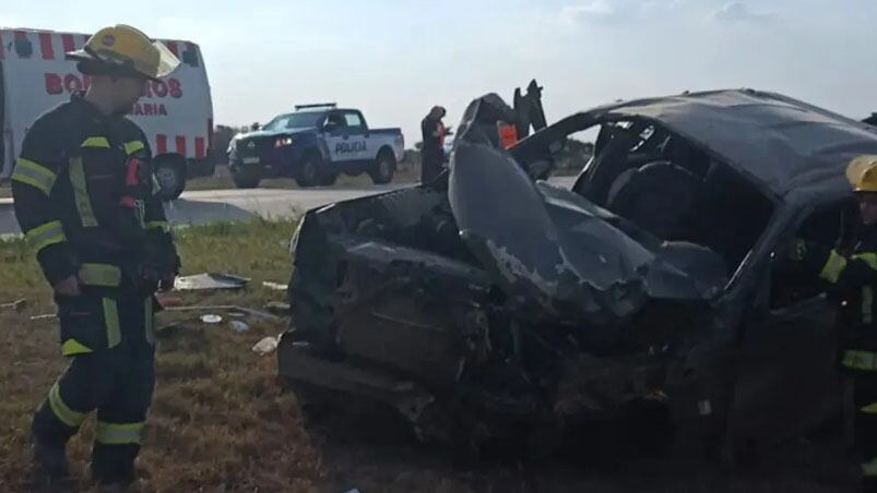 Volcó en la autopista Córdoba-Rosario cerca de Villa María y murió