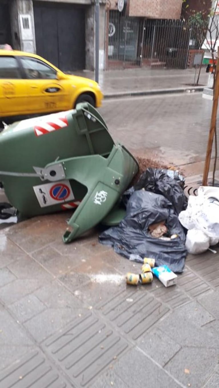 Volvieron a vandalizar contenedores: usalos bien y cuidá tu ciudad