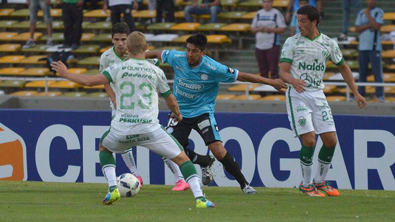 ¡Volvió a la victoria! Belgrano goleó a Sarmiento. Foto: Lucio Casalla / ElDoce.tv