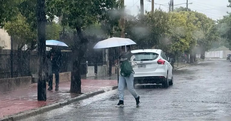 Vuelven las tormentas y baja la temperatura en Córdoba.