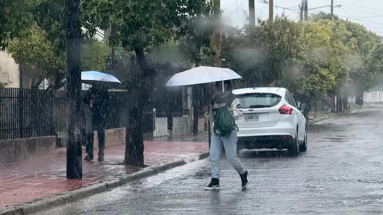 Vuelven las tormentas y baja la temperatura en Córdoba.
