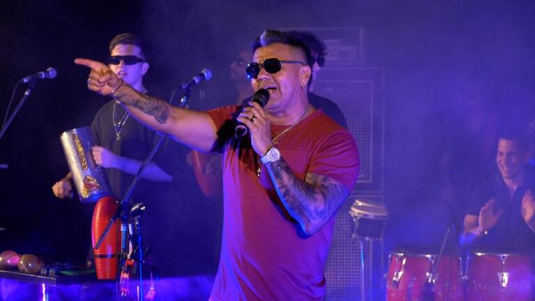 Wally Mercado en la Avant Premiere de "Carajo", su nuevo álbum.