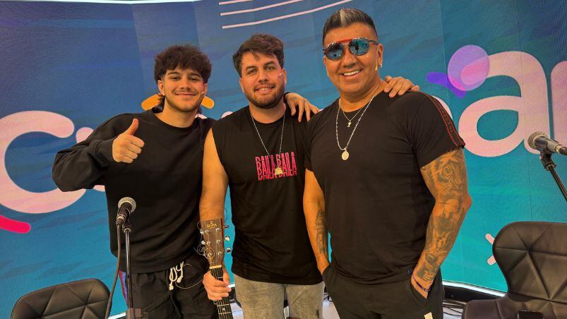 Wally Mercado, Ever Gonzalo y Lorenzo García los cantantes de Sabroso.