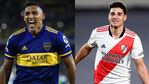 Wanchope Ábila y Julián Álvarez, cordobeses protagonistas de los últimos clásicos.