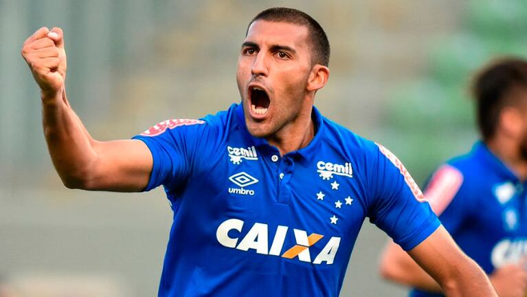Wanchope es uno de los goleadores del Cruzeiro.