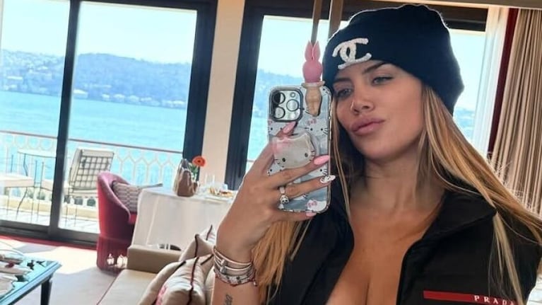 Wanda dijo quién es el destinatario de sus fotos en topless. (Foto/Instagram/@wandanara)