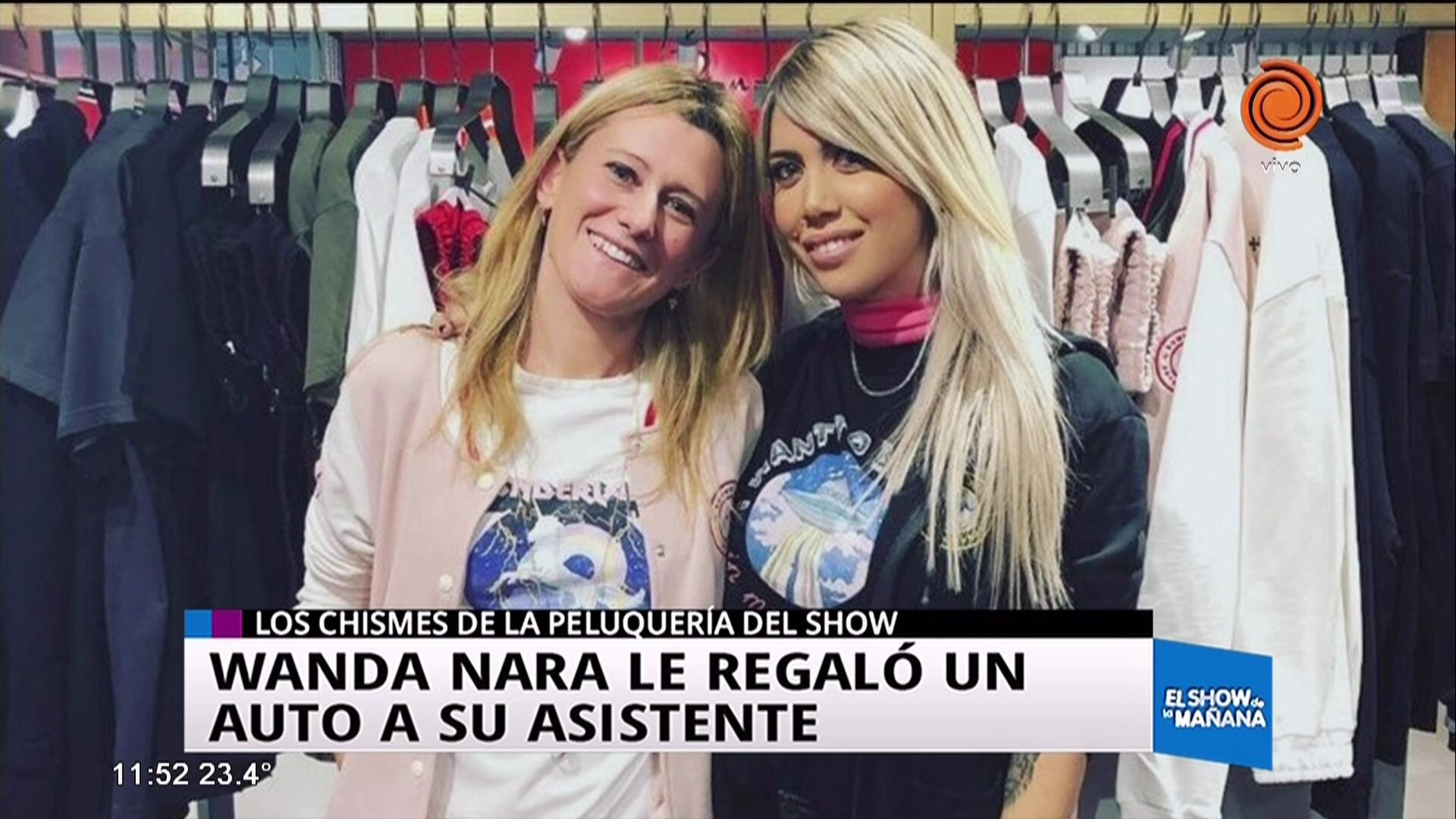 Wanda le regaló un auto a su asistente