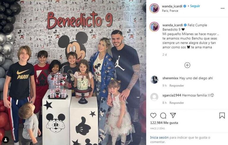 Wanda Nara celebró 10 años con Mauro Icardi y revivió rumores de infidelidad