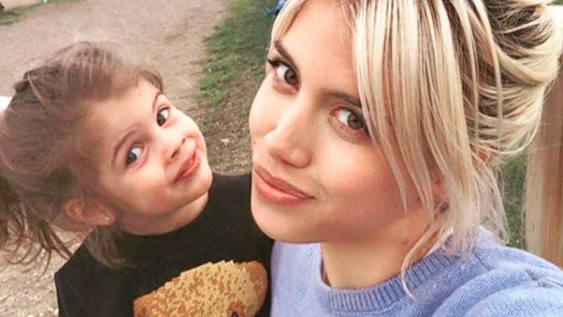 Wanda Nara compartió una foto muy tierna de Fran, pero la criticaron.