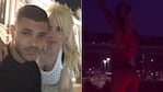 Wanda Nara desconcentra con sus mensajes a Icardi. Foto: Ciudad.com