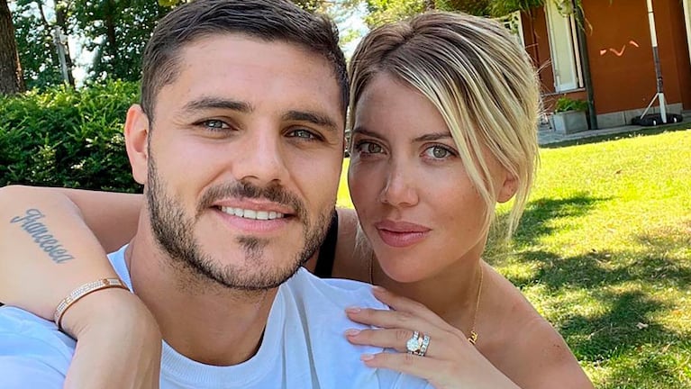 Wanda Nara e Icardi están distanciados.