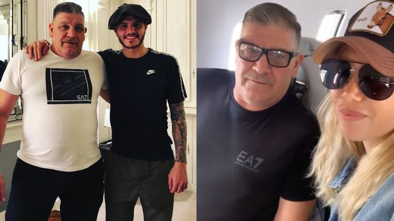 Wanda Nara llevó a sus hijas a Rosario para que visiten al papá de Icardi: la foto