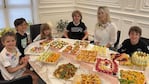 Wanda Nara subió a sus redes el festejo de Pascuas junto a su familia. Foto: Instagram: @wanda_icardi.