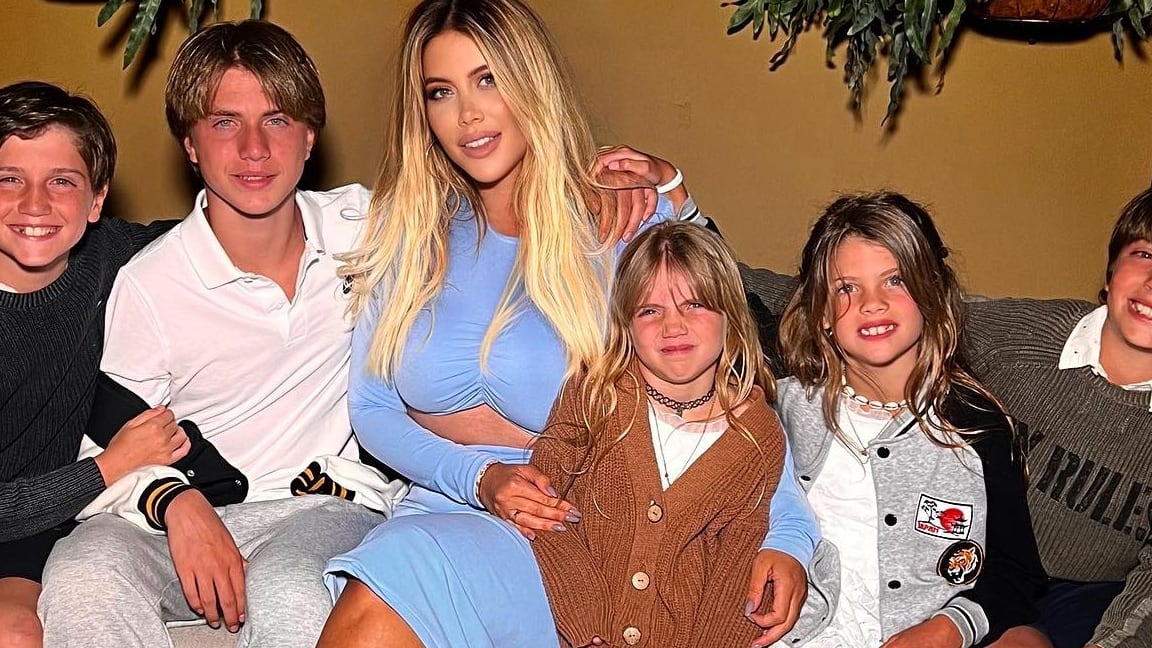 Wanda Nara y sus hijos / Fuente: Instagram