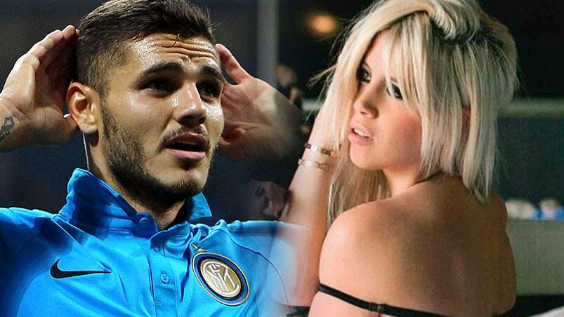 Wanda puede ser la pieza clave en la negociación del Napoli por Icardi.