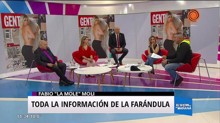 Wanda se enorgullece de su cuerpo