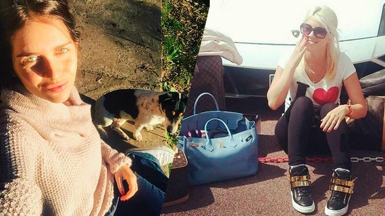 Wanda y Zaira, por caminos diferentes junto a sus parejas.