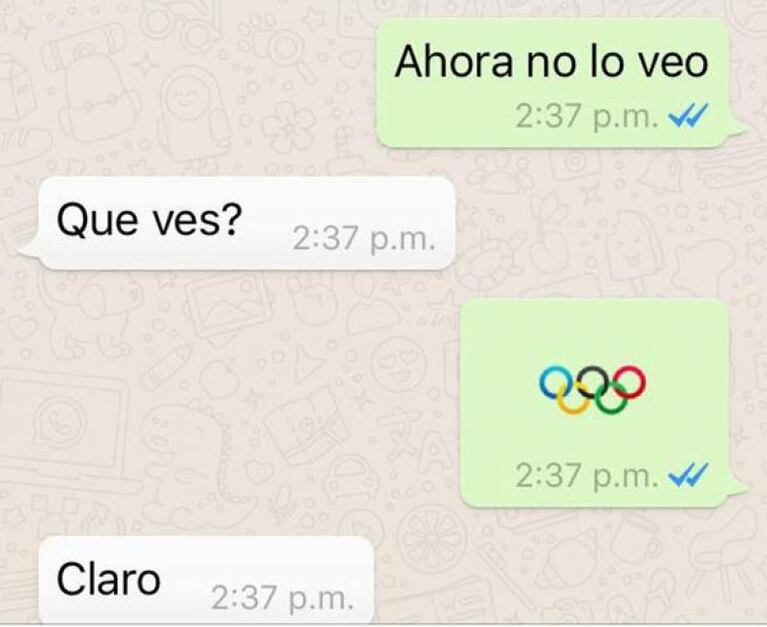 WhatsApp lanzó emojis gigantes y uno especial para los Juegos Olímpicos