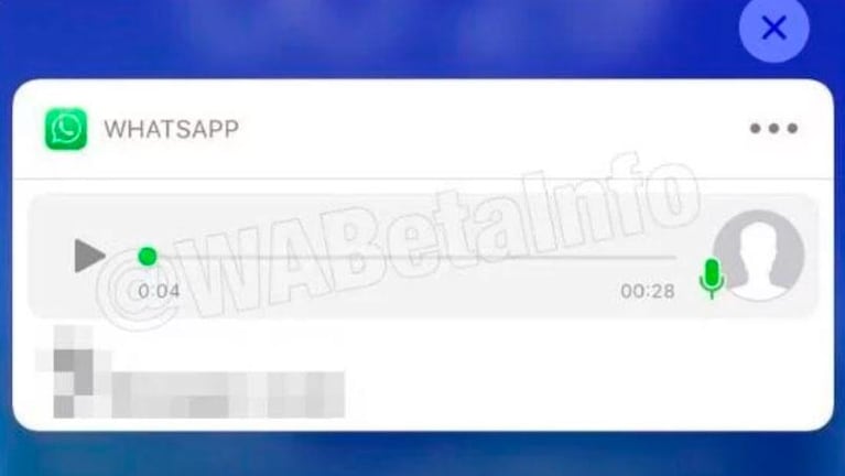 Whatsapp permitirá escuchar audios sin abrir la aplicación