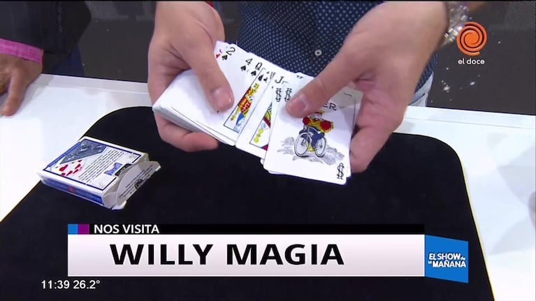 Willy Magia puso las cartas sobre la mesa