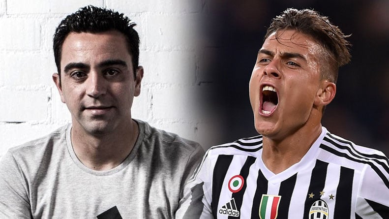 Xavi, otro que llenó de elogios al Dybala.