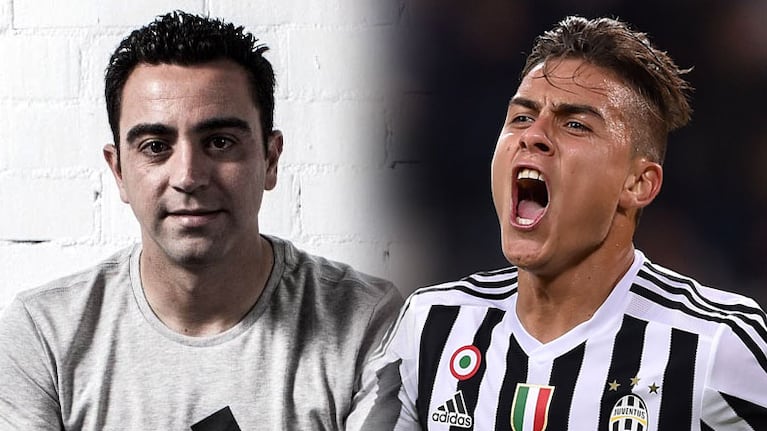 Xavi, otro que llenó de elogios al Dybala.