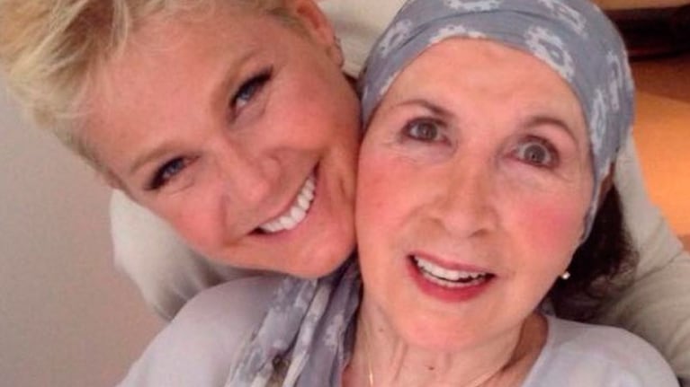 Xuxa y su mamá Aldinha, años atrás.